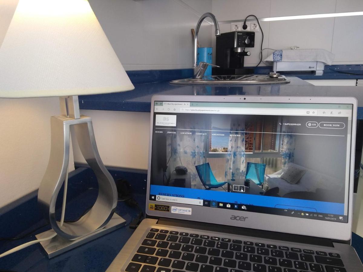 Blue Sky Apartment بينايدورم المظهر الخارجي الصورة